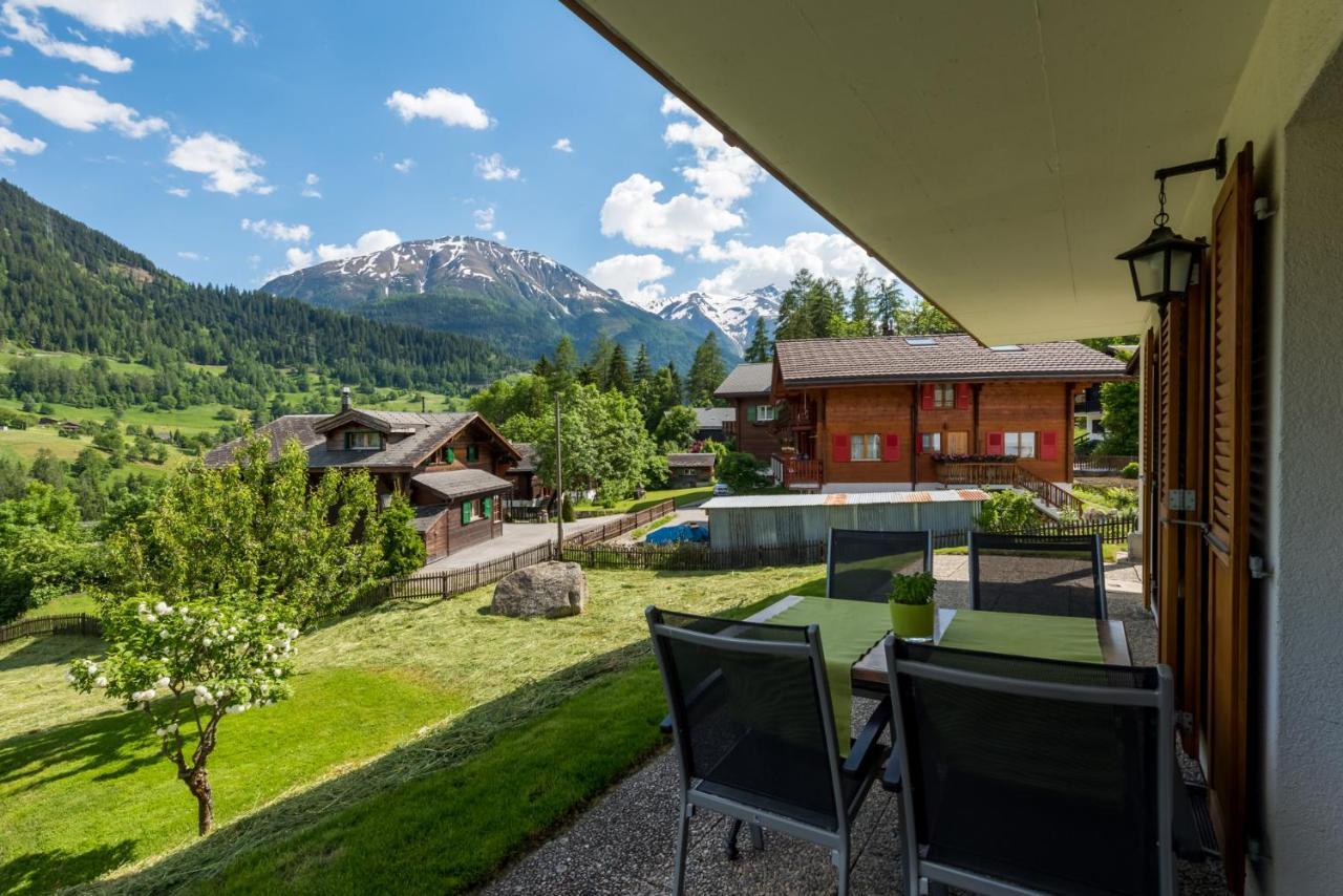 Chalet Sunnegga Fiesch Bagian luar foto