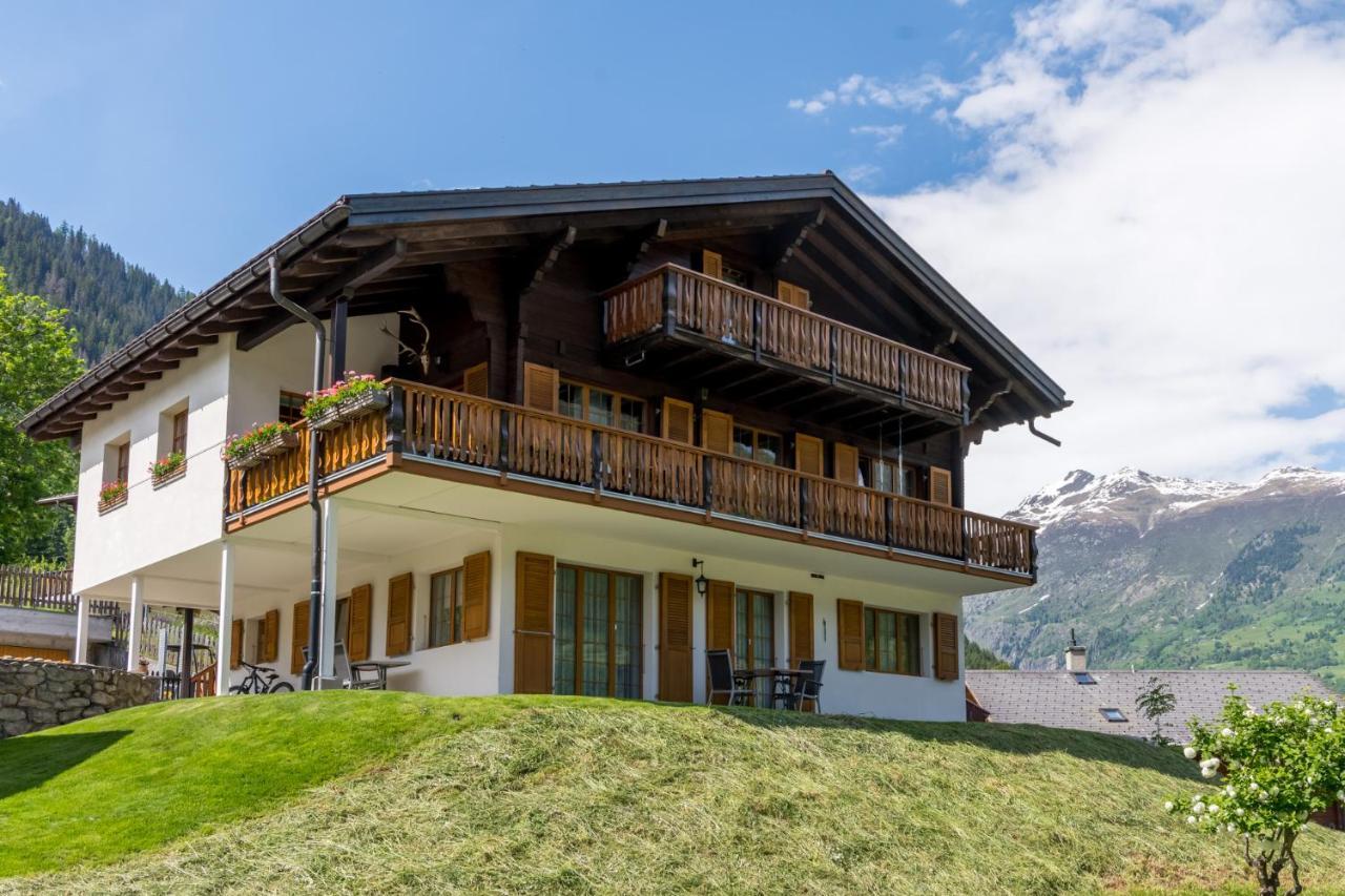 Chalet Sunnegga Fiesch Bagian luar foto