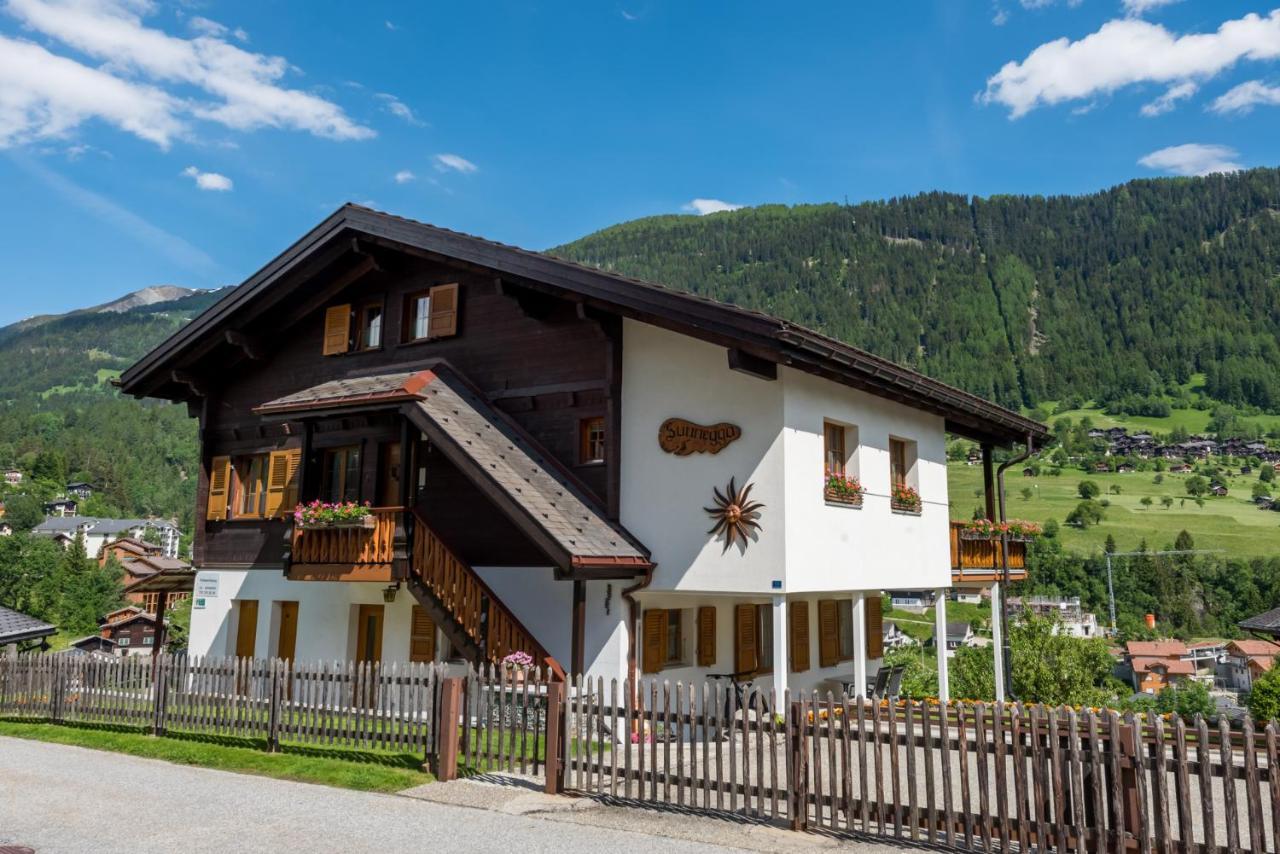 Chalet Sunnegga Fiesch Bagian luar foto